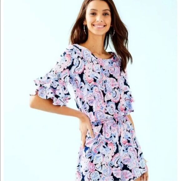 Lily Pulitzer Size Small Lula Romper - Picture 1 of 7